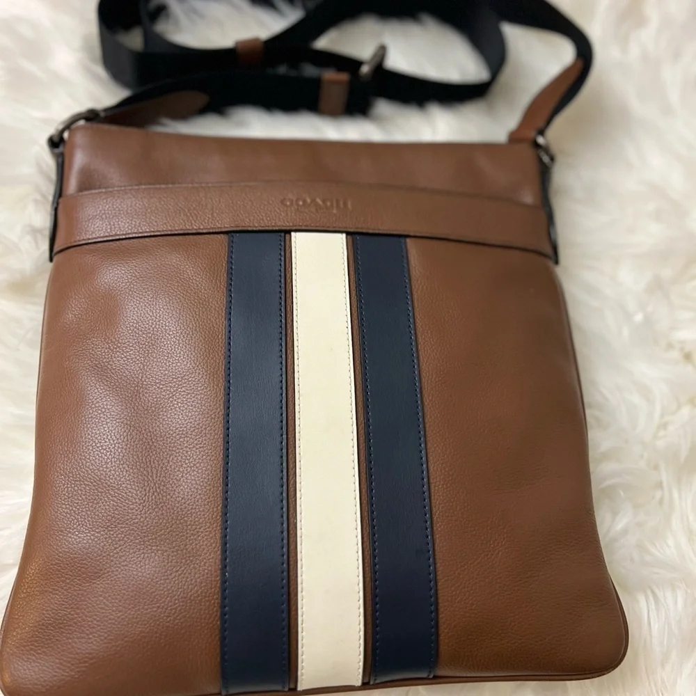 Charles Crossbody With Varsity Stripe